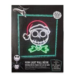 NIB. DISNEY The Nightmare Before Christmas Neon Light Wall Décor